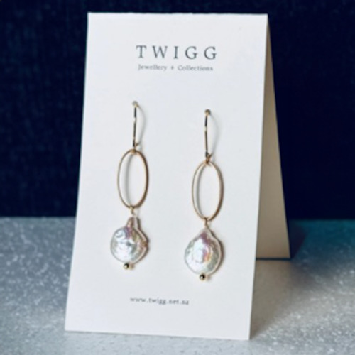 Gifts Accessories: TWIGG Earrings Oh Pearl