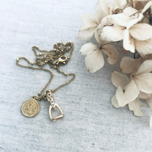 Gifts Accessories: TWIGG Necklace Horseshoe Disc