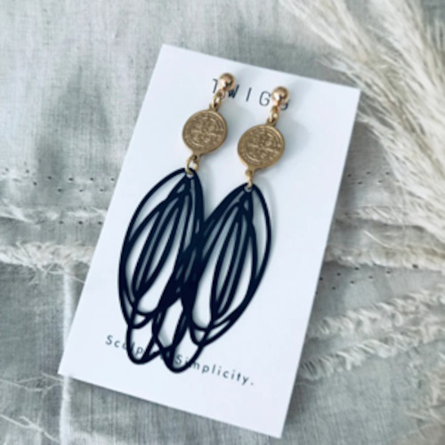 Gifts Accessories: TWIGG Earrings Paton Wing Studs