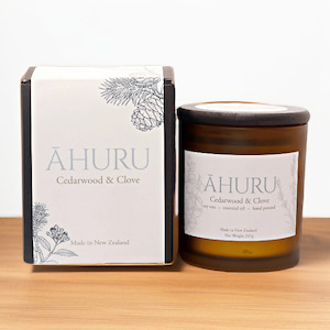 Scented Candles Nz: Grounding Cedarwood & Clove Soy Candle