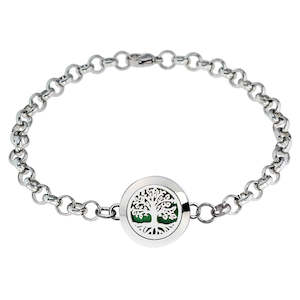 Aromatherapy Bracelet Nz: Tree of Life Aromatherapy Diffuser Bracelet