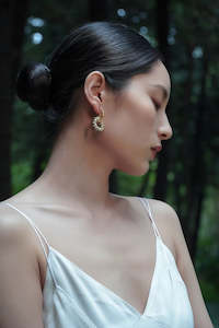 Acc: Cloisonné Sunburst Earrings