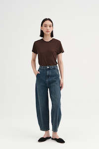 Eco Tencel Crew Neck Short Sleeve T-Shirt