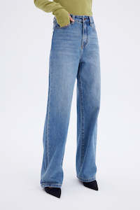 Eglitta High-Waisted Wide-Leg Jeans