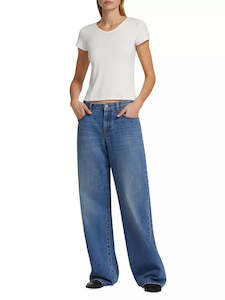 EGLITTA High-Waisted Wide-Leg Jeans