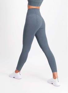 Seamless Tights: Washed Denim Seamless Tights