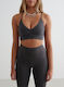Shadow Grey Sense Strap Bra