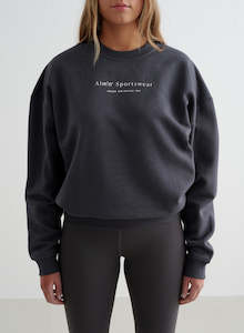Gifts Over: Shadow Grey Serif Sweatshirt