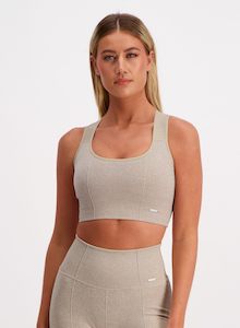 Sports Bras High Support: Beige Luxe Seamless High Support Bra