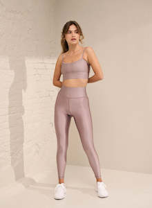 Dusty Violet Shimmer Tights