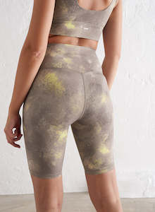 Prints: Lemonade Crush Print Core Biker Shorts