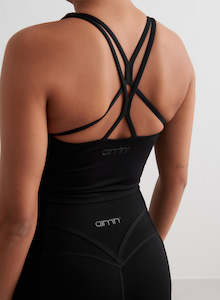 Strap Bras: Black Sculpting Strappy Bralette