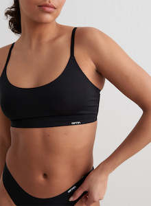 Sale Tops: Black Invisible Top