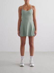 Aqua Tulip Dress