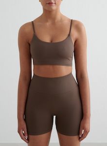 Sports Bras: Macchiato Shape Seamless Strap Bra
