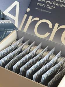 The In Flight Packs: In-Flight Moisturiser Crew Samples