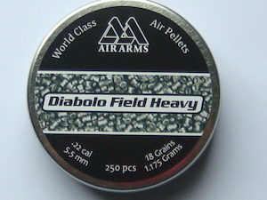 Products: Air Arms Diabolo Field Heavy .22 cal 5.52mm pellets