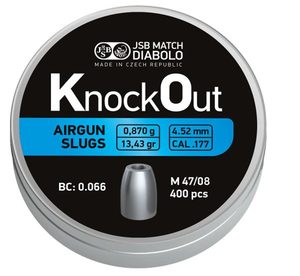 JSB KnockOut Slugs .177 cal (4.52mm)