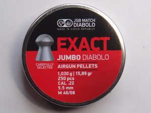 JSB Exact Jumbo .22 cal pellets