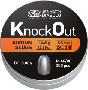 JSB KnockOut Slugs .22 cal (218)