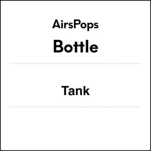 Tank for bottle. by AirsPops