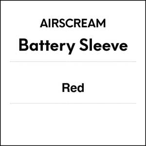Airscream Accessory: AIRSCREAM Battery Sleeve Red