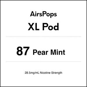 87 Pear Mint - AirsPops XL Pod 10ml