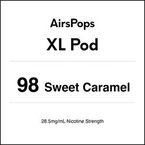 98 Sweet Caramel - AirsPops XL Pod 10ml