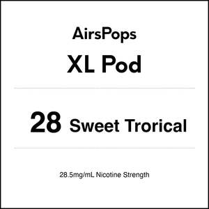 28 SWEET TROPICAL- AirsPops XL Pod 10ml