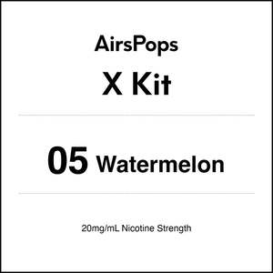 Airspops X Starter Kit: 05 Watermelon - AirsPops X Kit
