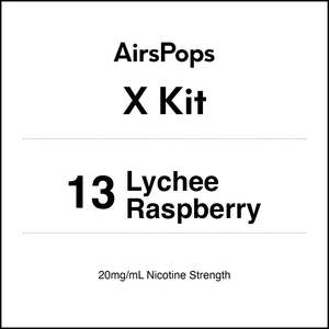 13 Lychee Raspberries - AirsPops X Kit