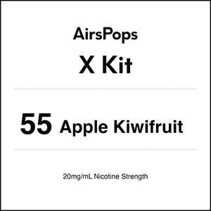55 Apple Kiwifruits - AirsPops X Kit