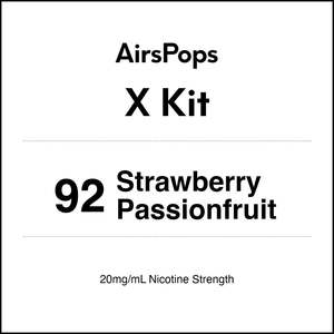 92 Strawberry Passionfruit - AirsPops X Kit