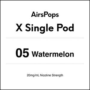 05 Watermelon - AirsPops X Pod SINGLE PACK