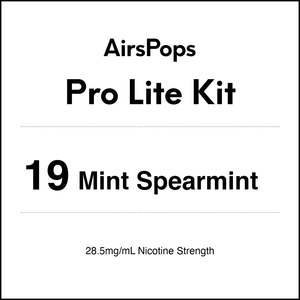 Airscream Airspops Pro Lite Kit: 19 Mint Spearmint - AirsPops Pro Lite Kit