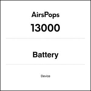 AirsPops 13000 Battery