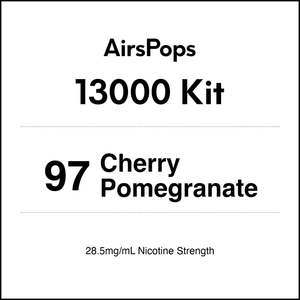 97 Cherry Pomegranate - AirsPops 13000 Kit