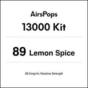 89 Lemon Spice - AirsPops 13000 Kit