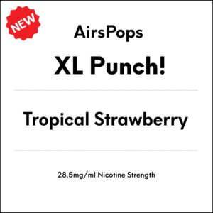 AirsPops XL PUNCH!- Tropical Strawberry