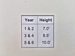Products: Decal – Year / Height
