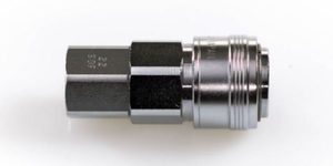 Accessories: 22-SOF 1/4″ BSPT Female High Flow Coupling (One Touch)