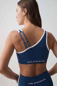 SPORTS BRA: Asym Strap Sports Bra 378