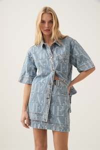 Denim: Nostalgia Jacquard Denim Shirt