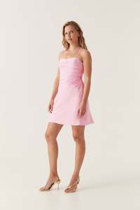Sale Dresses: Clarice Draped Mini Slip Dress