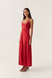 Bridesmaids: Riddle Button Down Maxi Dress