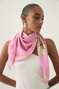 Hats Scarves Gloves: Flourish Silk Scarf