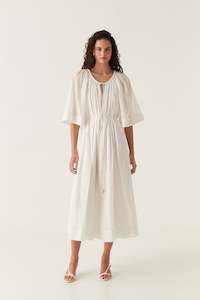 Midi Dresses: Damia Smock Midi Dress