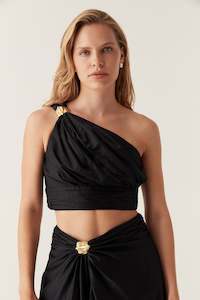 Crop Tops: Clarity One Shoulder Top