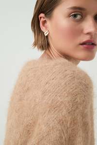 Marina Organic Logo Stud