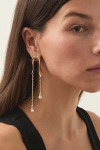 Gifts For Her: Faylinn Ribbon Drop Earrings
